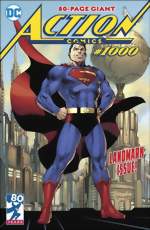 Action Comics_1000_Jim Lee Cover_signed by Brian Michael Bendis