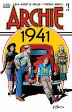 Archie 1941_1_Peter Krause Cover signed by Mark Waid