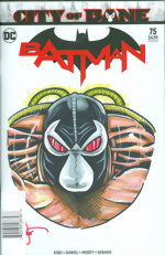 Batman_75_signed and remarked with a Bane head sketch by Ken Haeser