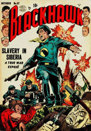 Blackhawk # 57 von Quality Comics