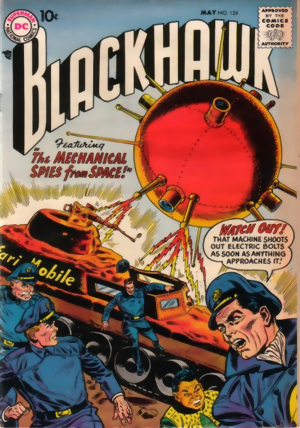 Blackhawk # 124/1957 von DC Comics