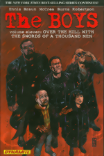 The Boys_Vol. 11_Over The Hill With The Swords Of A Thousand Men_signed by Garth Ennis
