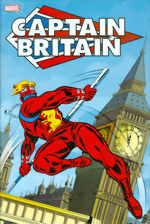 Captain Britain Omnibus_HC_Ron Wilson Direct Market Variant