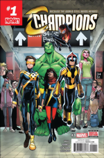 Champions_1_Humberto Ramos Cover_signed by Mark Waid