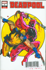 Deadpool # 1 Blank Cover Variant Edition Marvel Comics Commissioned Cover Art signed and remarked by Mariano Nicieza & Joe Del Beato Deadpool_1_Blank Cover Variant Edition Marvel Comics Commissioned Cover Art signed and remarked by Mariano Nicieza & Joe Del Beato