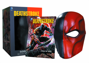 Deathstroke: Gods Of War Book & Mask Set