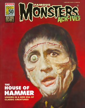 Famous Monsters ACK-IVES Vol. 2: House Of Hammer San Diego Comic-Con Exclusive Variant Cover Edition