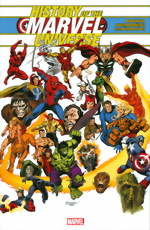 History Of The Marvel Universe_John Buscema Direct Market Variant