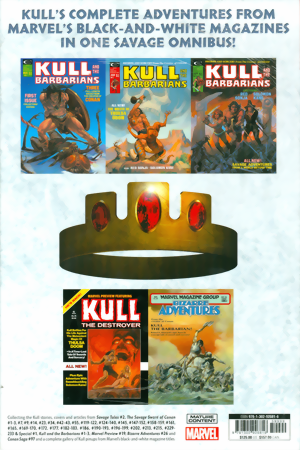 Kull The Savage_The Original Marvel Years_Omnibus_HC_Rckseite