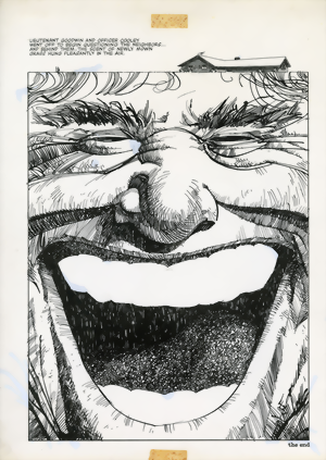 Walter Simonsons The Lawnmower Man Artists Edition Portfolio