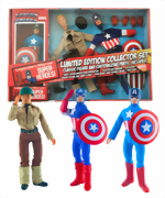 Legendary Marvel Super Heroes_Captain America 8 Inch_Limited Edition Collector Set_Classic Figure And Customizing Parts