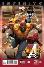 Mighty Avengers_1_signed by Greg Land