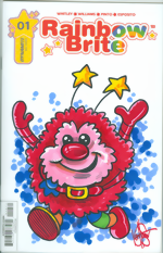 Rainbow Brite_1_Blank Authentix Cover_signed and remarked by Ken Haeser