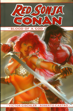 Red Sonja And Conan_Blood Of A God_HC