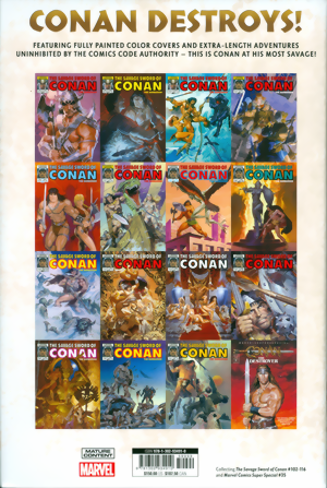 Savage Sword Of Conan: The Original Marvel Years Omnibus Vol. 8 RS