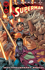 Death Of Superman 30th Anniversary Special_Dan Jurgens Gatefold Cover signed by Dan Jurgens