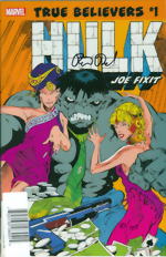 Tru Believers_Hulk_Joe Fixit_1 signed by Peter David