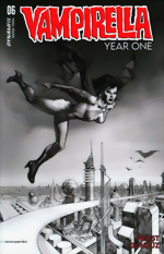 Vampirella_Year One_6_Kevin Nowlan 1:10 Cover Sketch Variant