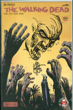 Walking Dead_163_Charles Adlard Cover_signed and remarked by Ken Haeser